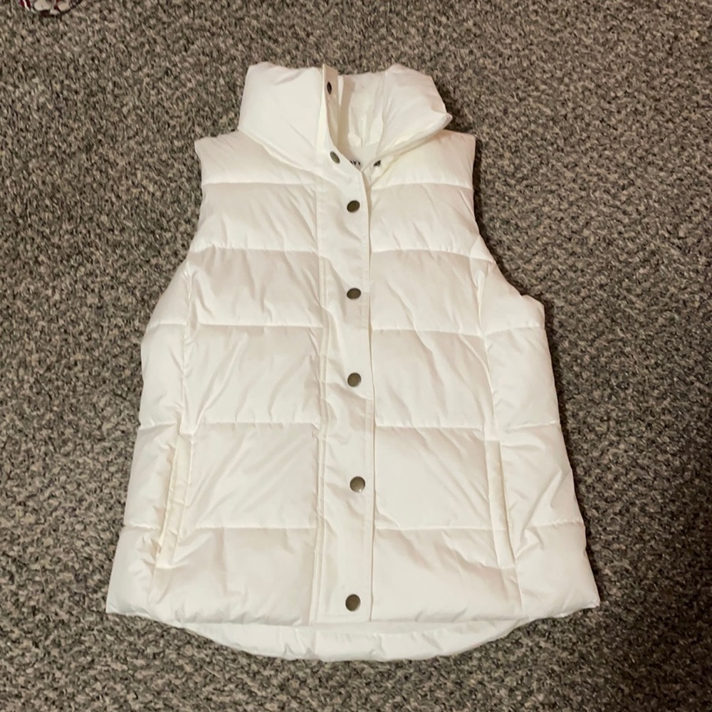 Fleece puffer vest 💕